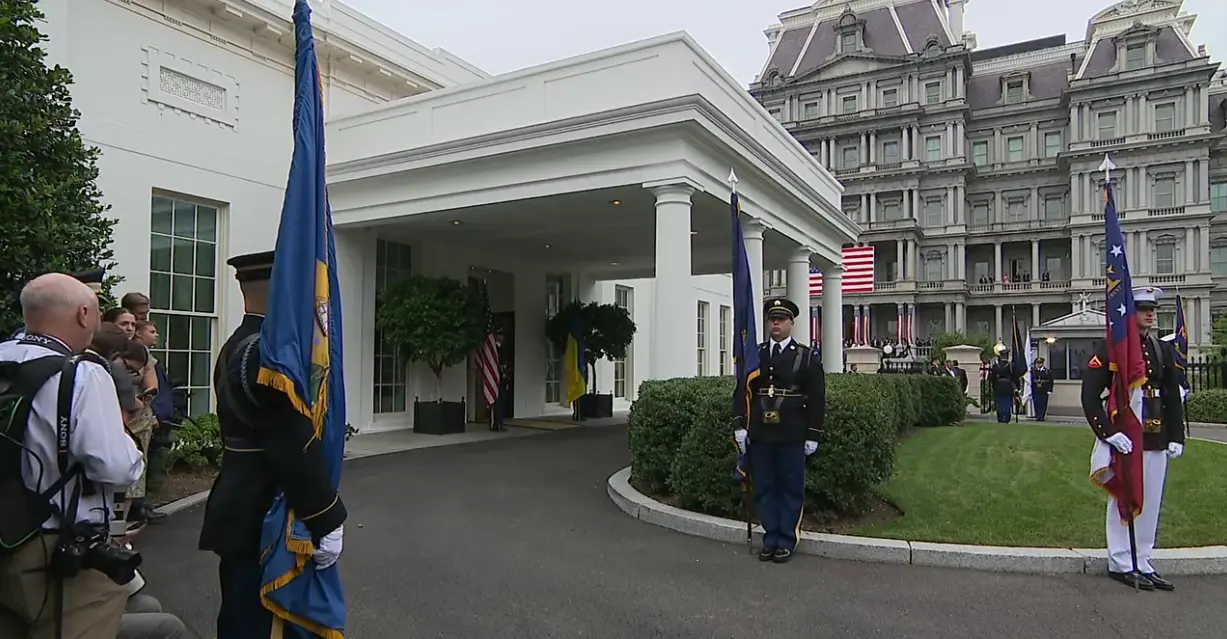 Все европейские лидеры прибыли в Белый дом на встречу с Трампом и Зеленским