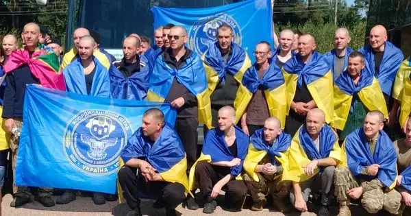 З російського полону визволили 51 цивільного українця та 33 військових