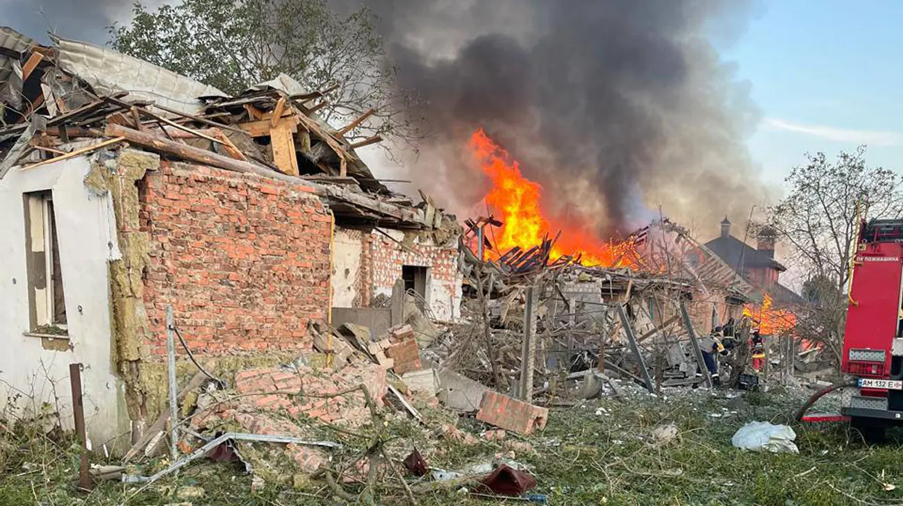 На Житомирщині внаслідок російського удару загинула людина і пошкоджені підприємства