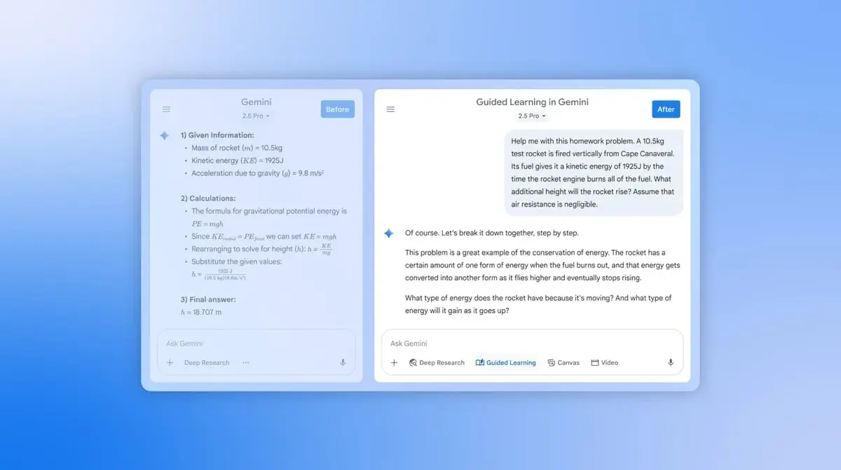 Google Gemini Guided Learning: Новий інструмент для навчання