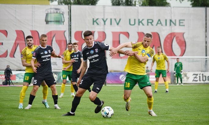 Киевское дерби в пользу пивоваров. Оболонь - Левый Берег 1:0. Видео гола и обзор матча