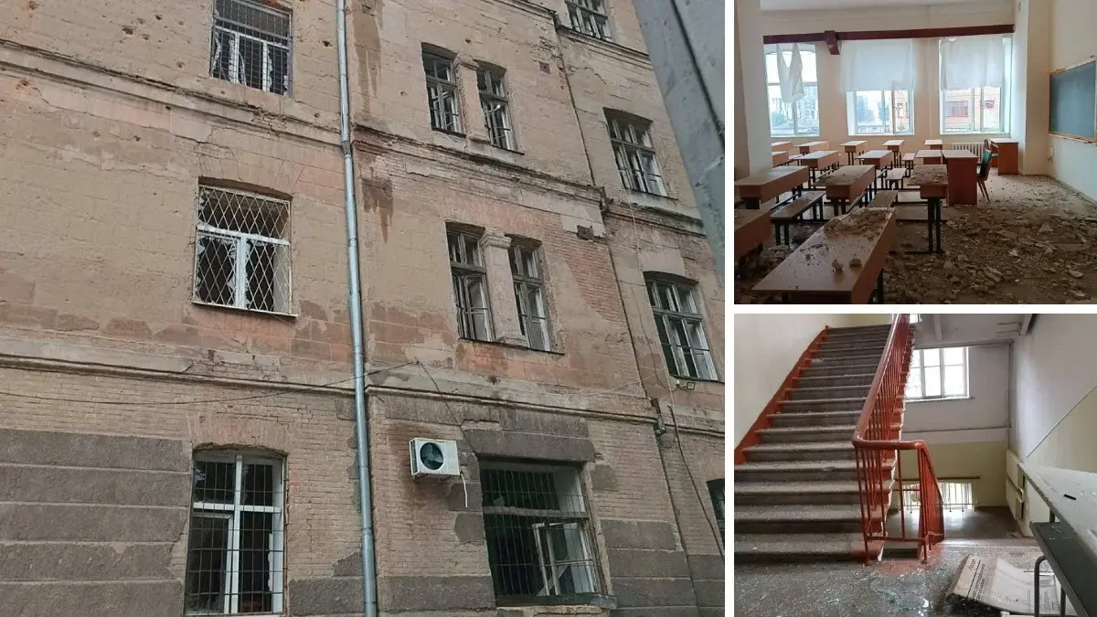 У Дніпрі ворог пошкодив три корпуси ДНУ: потрібна допомога