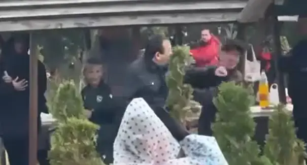 У мережі шириться відео з бійкою за участі чоловіка, схожого на Сергія Борзова