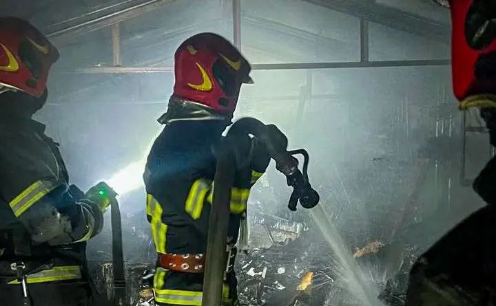 У Голосіївському районі згоріли два гаражі: жертв немає