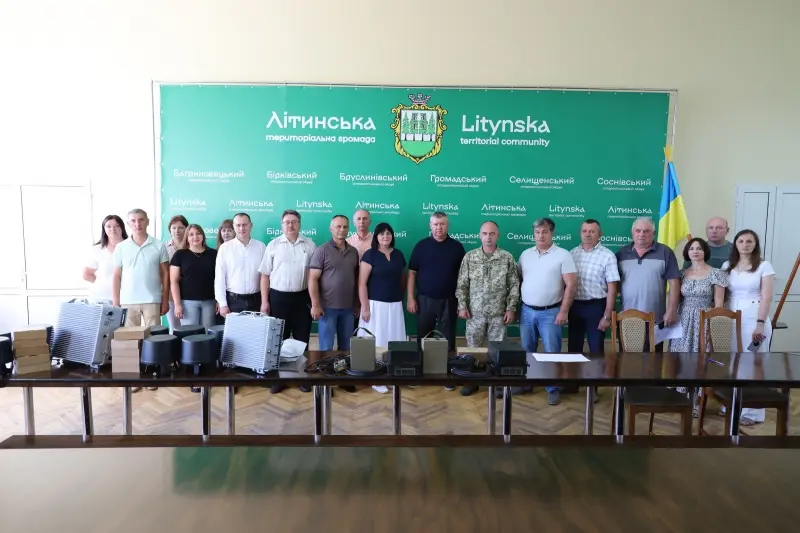 Конкурс обласної Ради «Безпечні стійкі громади»: Літинська громада передала військовим комплекси РЕБ