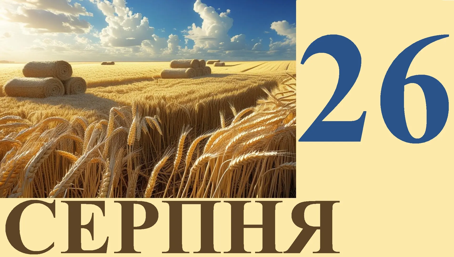 Сьогодні 26 серпня: яке свято та день в історії