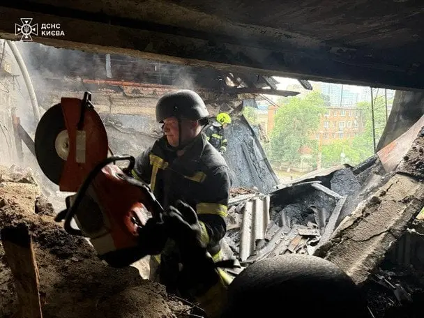Кількість поранених у Києві зростає: серед них — голова Національної спілки художників