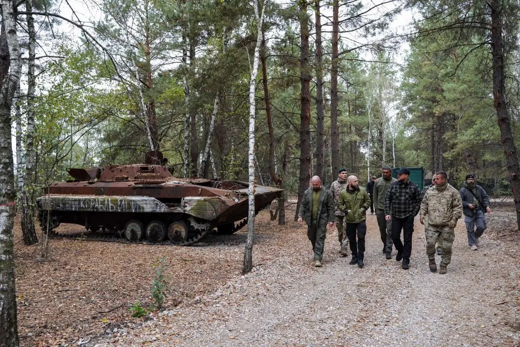 Микола Калашник у День Захисників і Захисниць України відвідав одну із локацій обласного центру підготовки населення до нацспротиву