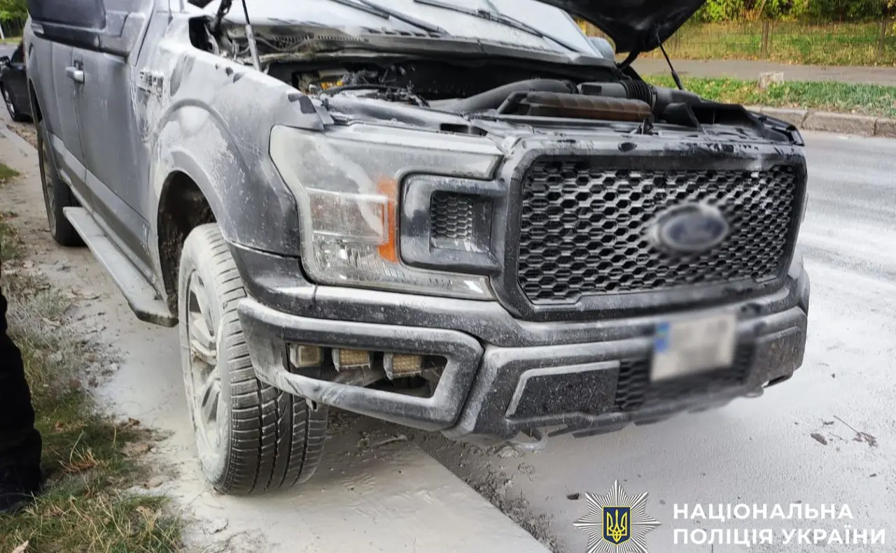 Спалив пікап, прийнявши його за військову автівку: у Києві затримали палія, який працював на спецслужби рф