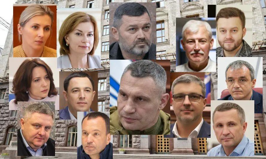 Хто за що відповідає в адміністрації Кличка з 08.09.2025 року