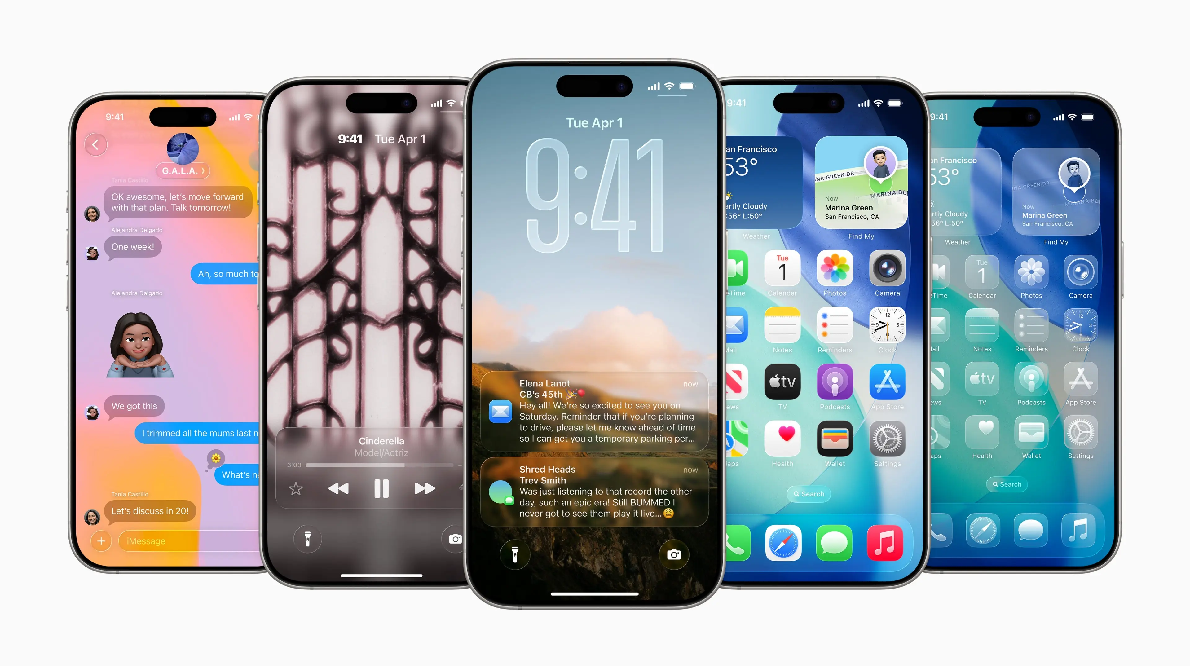 Apple представила iOS 26 з новим дизайном і функціями Apple Intelligence