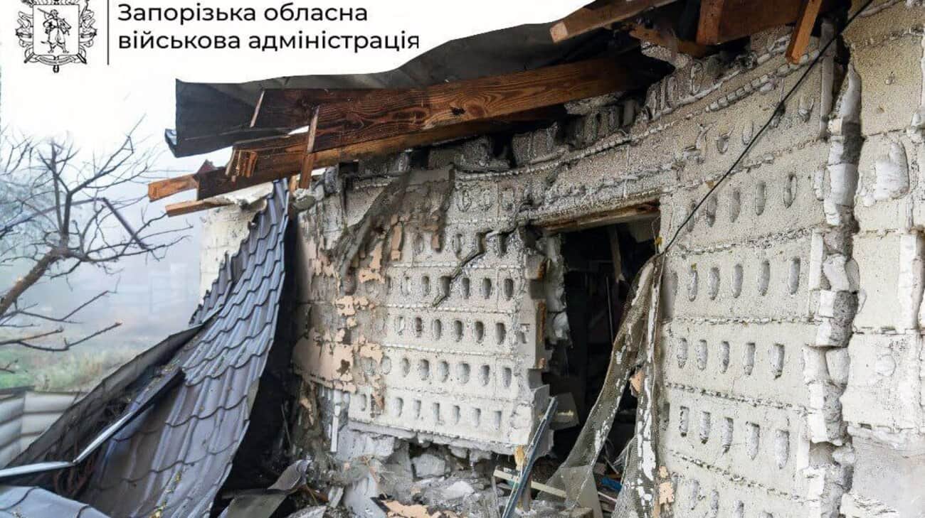 Росіяни за добу завдали понад 400 ударів по Запорізькій області