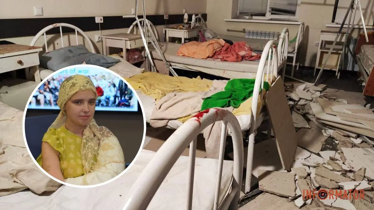 Вагітна Катерина після обстрілу Кам’янського переведена до пологового