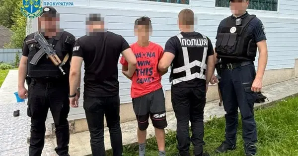 На Закарпатті за серію підпалів затримали 22-річного агента ФСБ