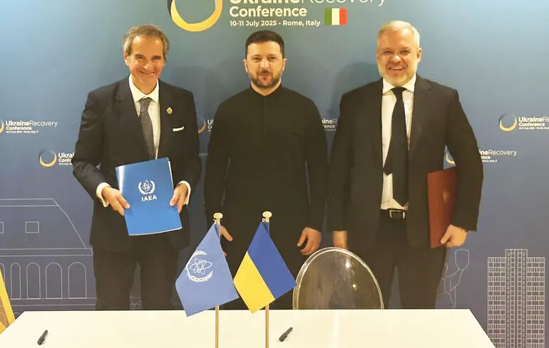 Україна і МАГАТЕ підписали угоду про посилення співпраці в енергетичному відновленні країни