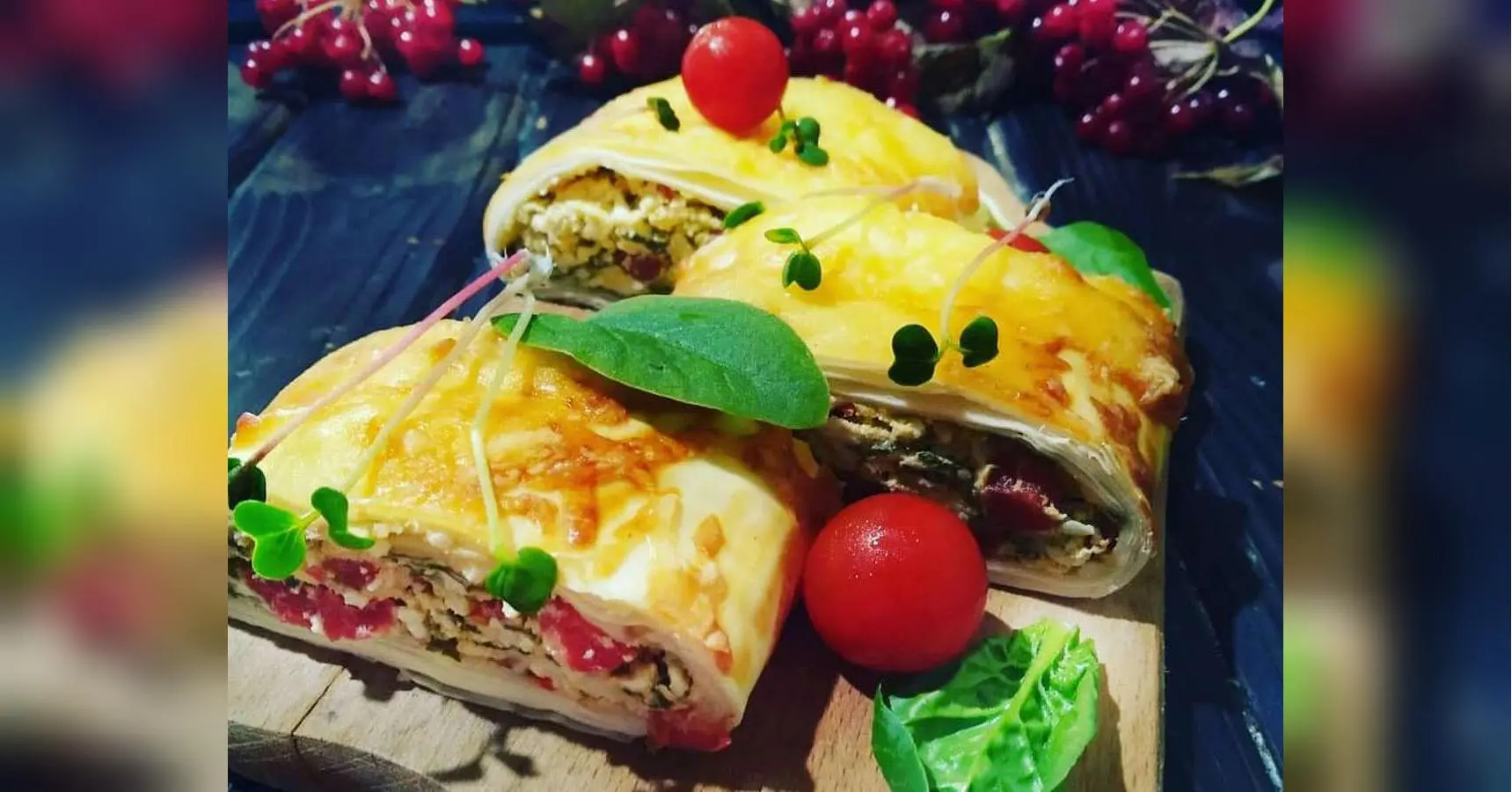 Курячо-овочевий пиріг: такий соковитий, що аж тане у роті