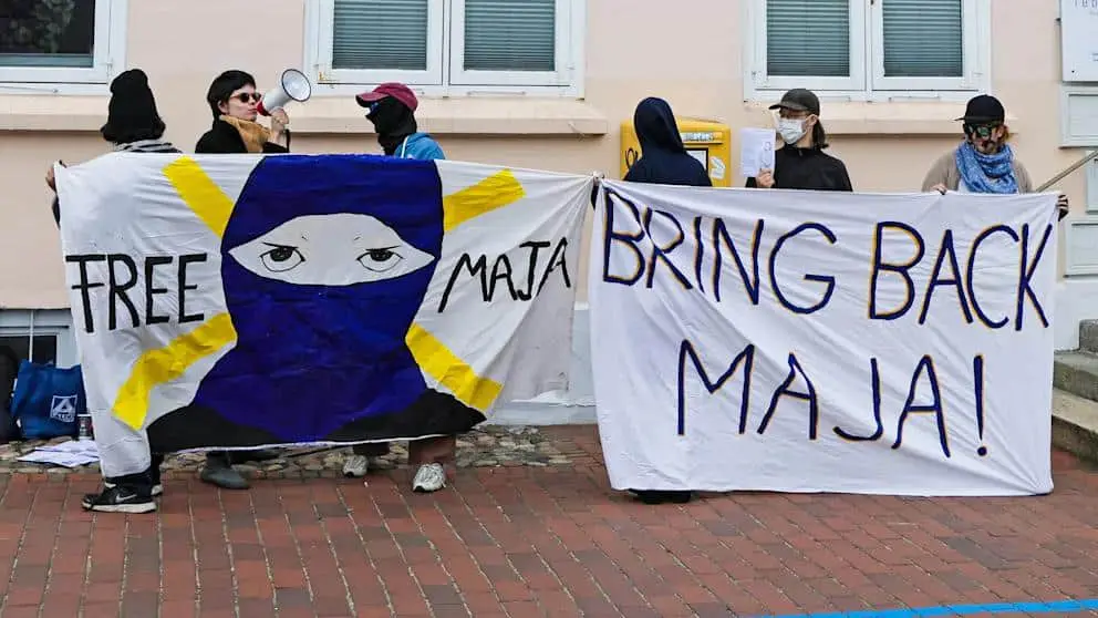 Ліворадикали заблокували офіс голови МЗС Німеччини на знак протесту