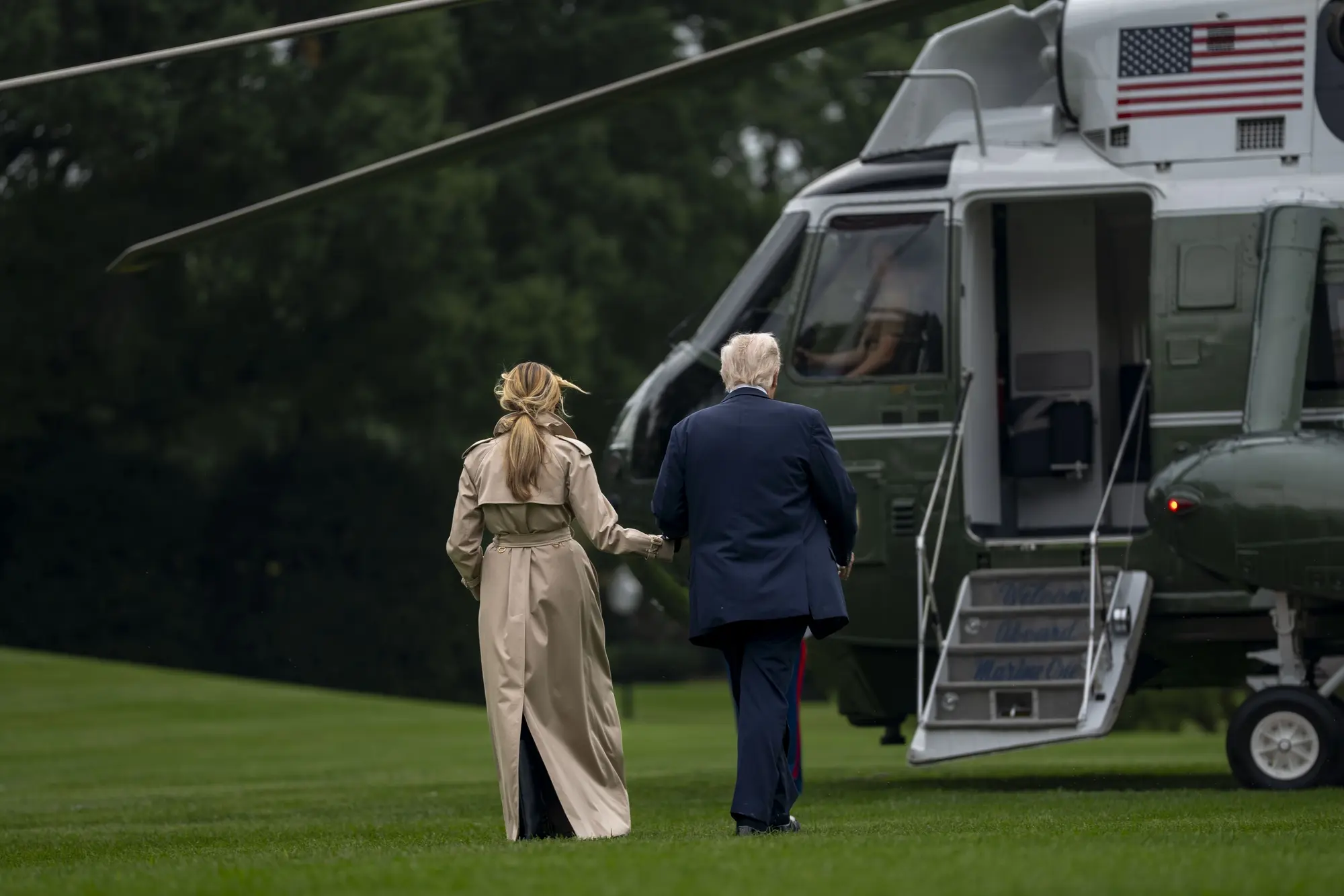 Трамп прибыл в Британию со вторым историческим визитом