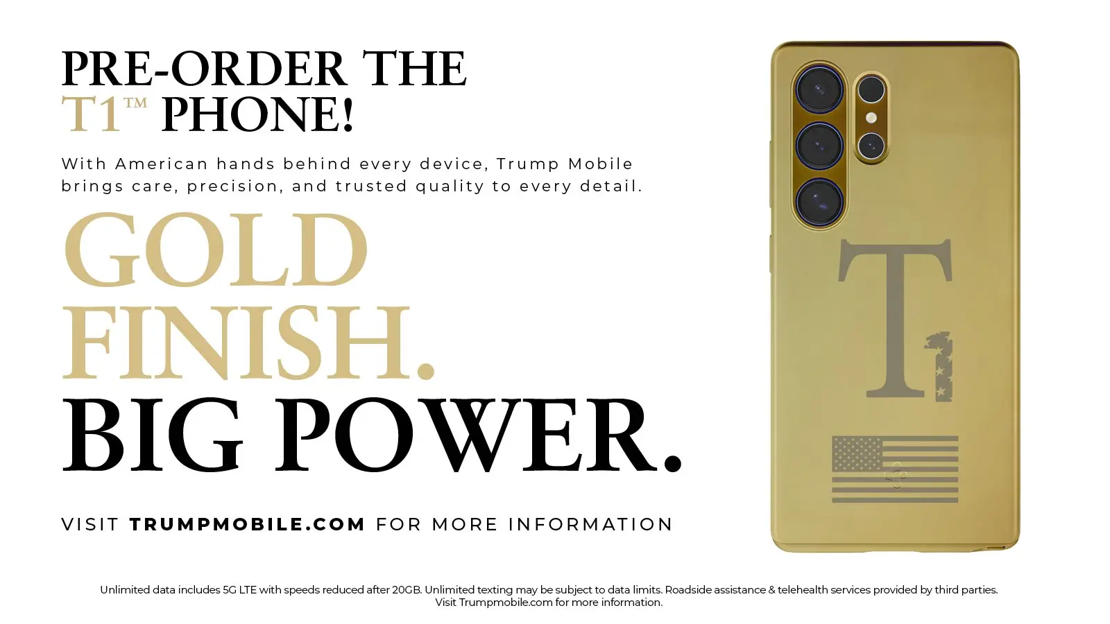 Trump Mobile T1: нове зображення викликало підозри у копіюванні Galaxy Ultra