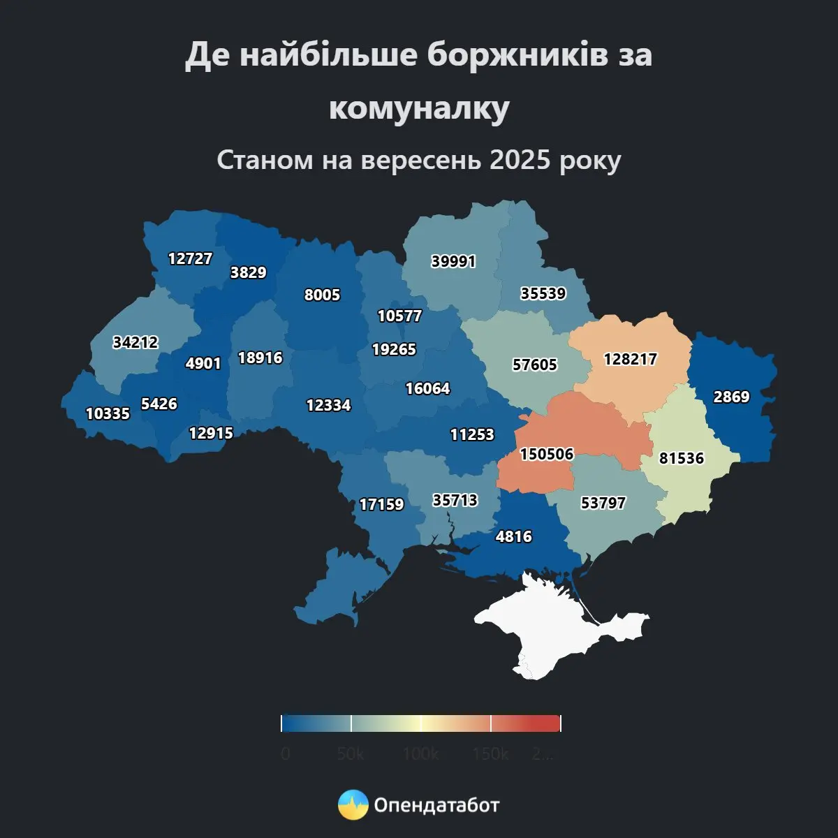 Скільки жителів Харківщини заборгували за «комуналку»: чи відключать послуги