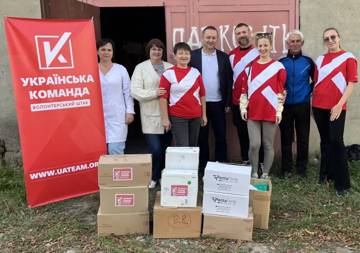 Допомога для Новоселицької лікарні від «Української команди»
