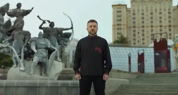 Зеленський привітав українців із Днем Незалежності