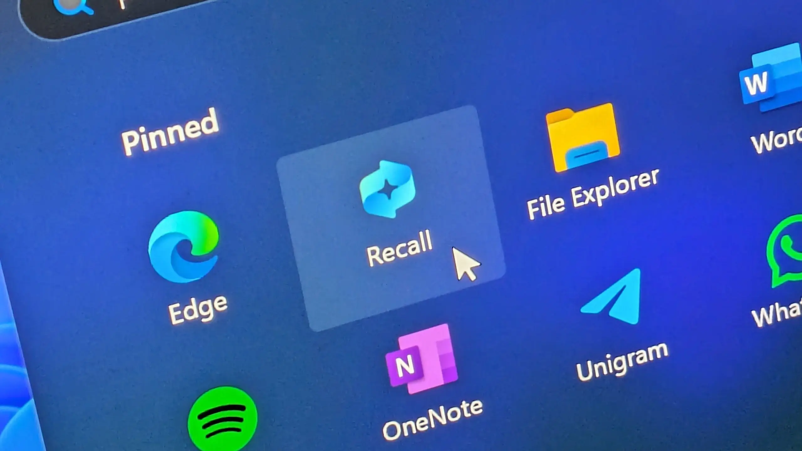 Windows Recall все ще робить знімки екрана з конфіденційними даними