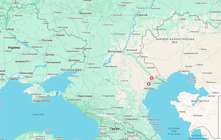 Атака на порт Оля: ЗСУ завдали удару по російському торговому порту