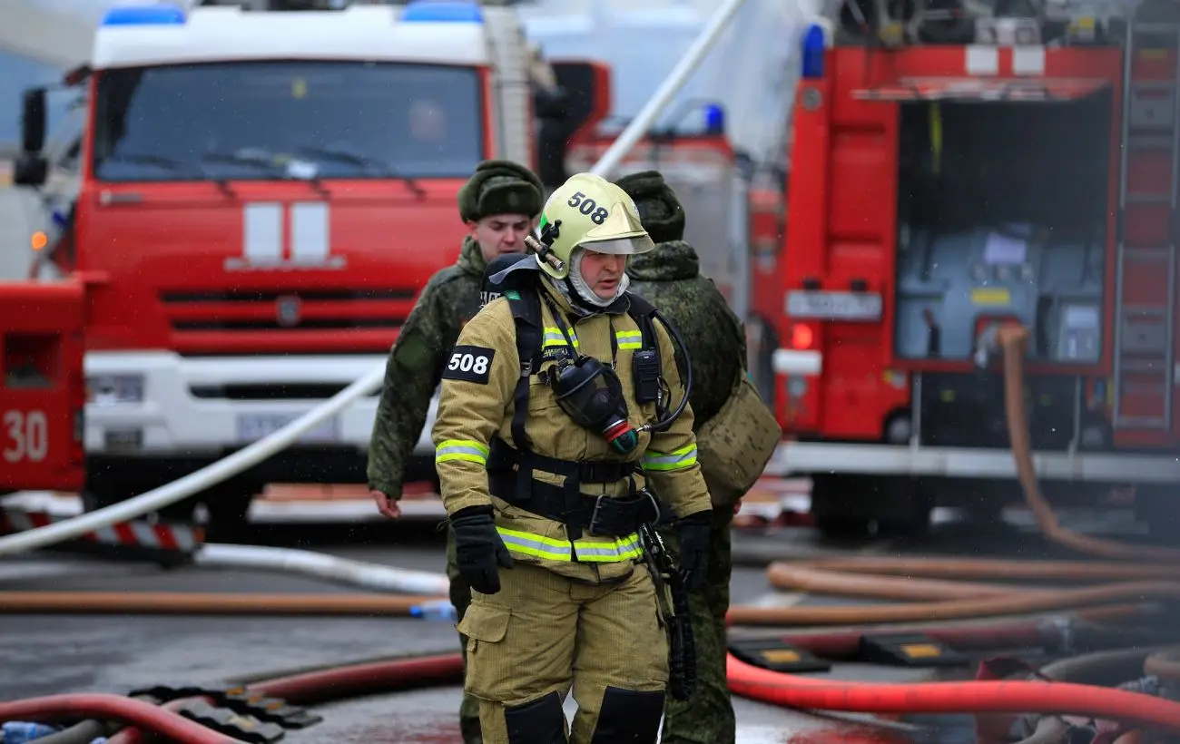 У Бєлгородській області після атаки дрона загорілась нафтобаза