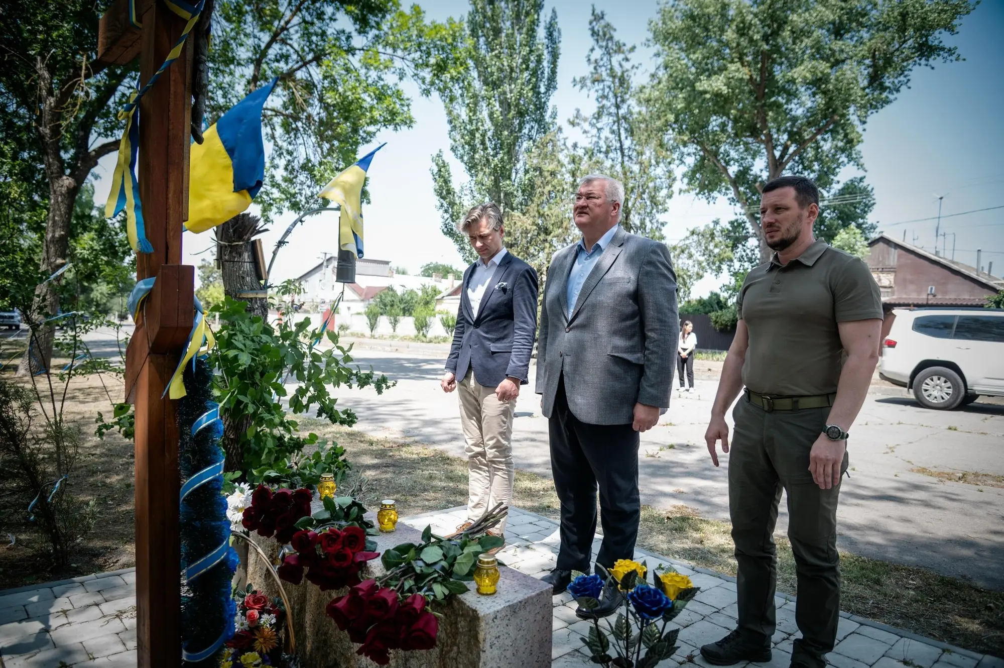 Сибига с литовским коллегой посетили Николаев и Херсон – фото