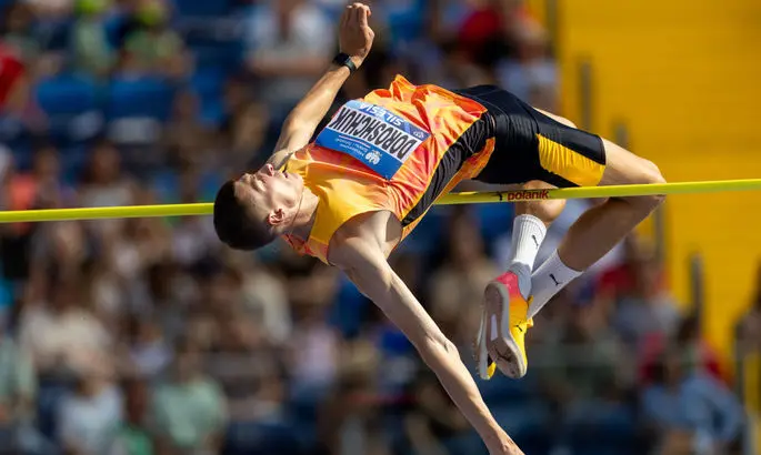 Олег Дорощук став трьохразовим чемпіоном України зі стрибків у висоту