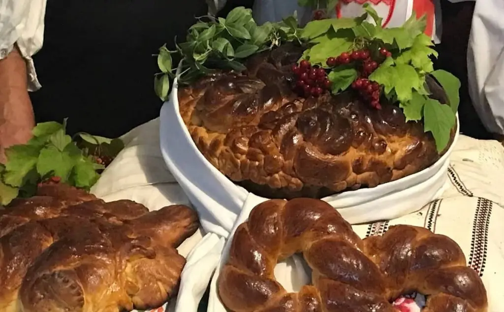 Як у селі Борсуки в музеї випікали коровай