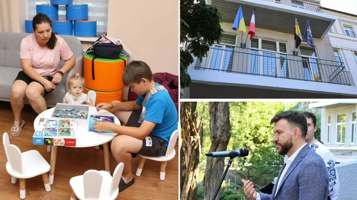 До Дніпра приїхав міністр соцполітики, сім’ї та єдності Денис Улютін: у місті відкрили Центр життєстійкості двох громад