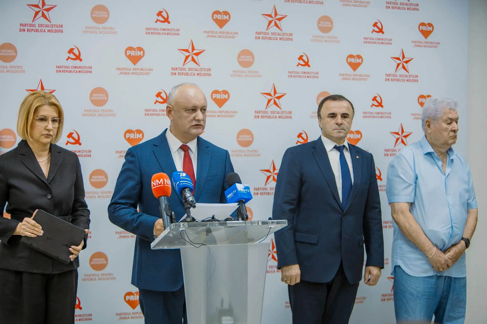 Проросійські ліві у Молдові заявили про об’єднання, щоб скинути чинну владу