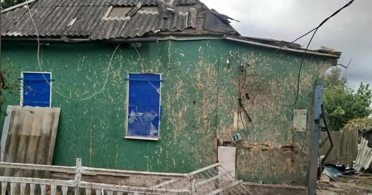 Уночі ворожі дрони атакували село на Харківщині