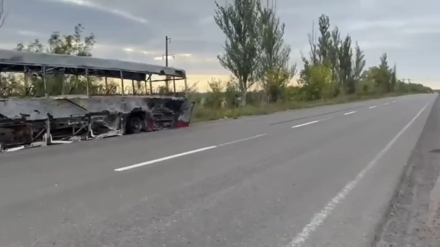 Активні FPV: про небезпечну ділянку траси на Харківщині попереджають водіїв