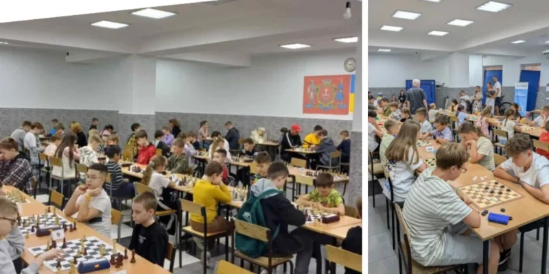 Вінницька міська дитячо-юнацька спортшкола №6 запрошує дітей на заняття з шахів та шашок