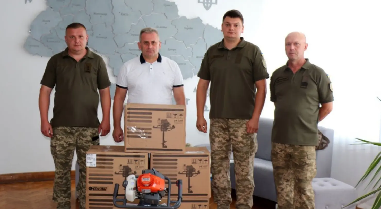 На Вінниччині військова частина А0853 отримала обладнання на майже 1,2 мільйона гривень