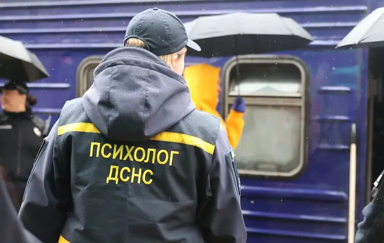 В Рівненській області зустріли 18-й евакуаційний поїзд із Донеччини