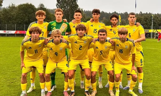 Сборная Украины U-18 одержала вторую победу на турнире в Швеции
