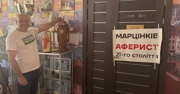 Руслан Марцінків під час прийому обматюкав мешканця Франківська і пояснив це емоціями