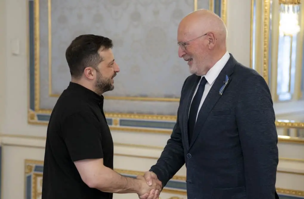 Зеленський зустрівся з лідером альянсу двох нідерландських партій