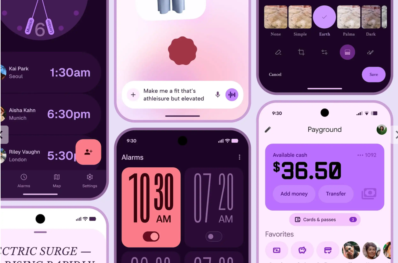 Google тестує молодіжний вигляд Android 16