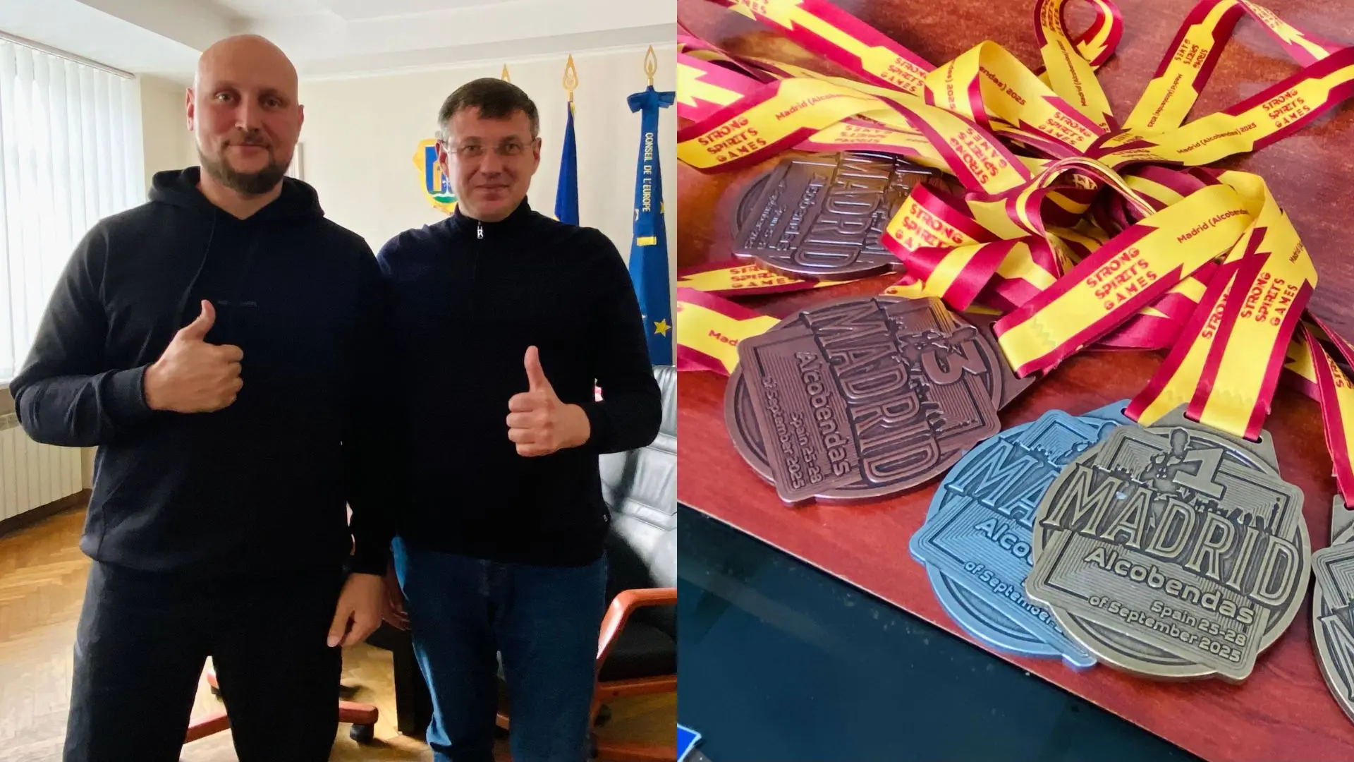 Ветеран із Броварів привіз шість медалей зі змагань у Мадриді