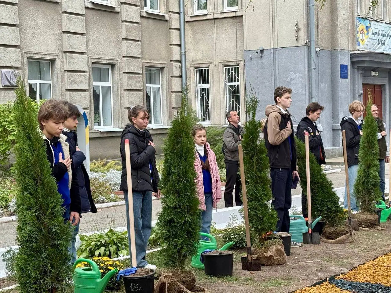 Алею пам’яті відкрили у Харкові в День захисників і захисниць України (фото)