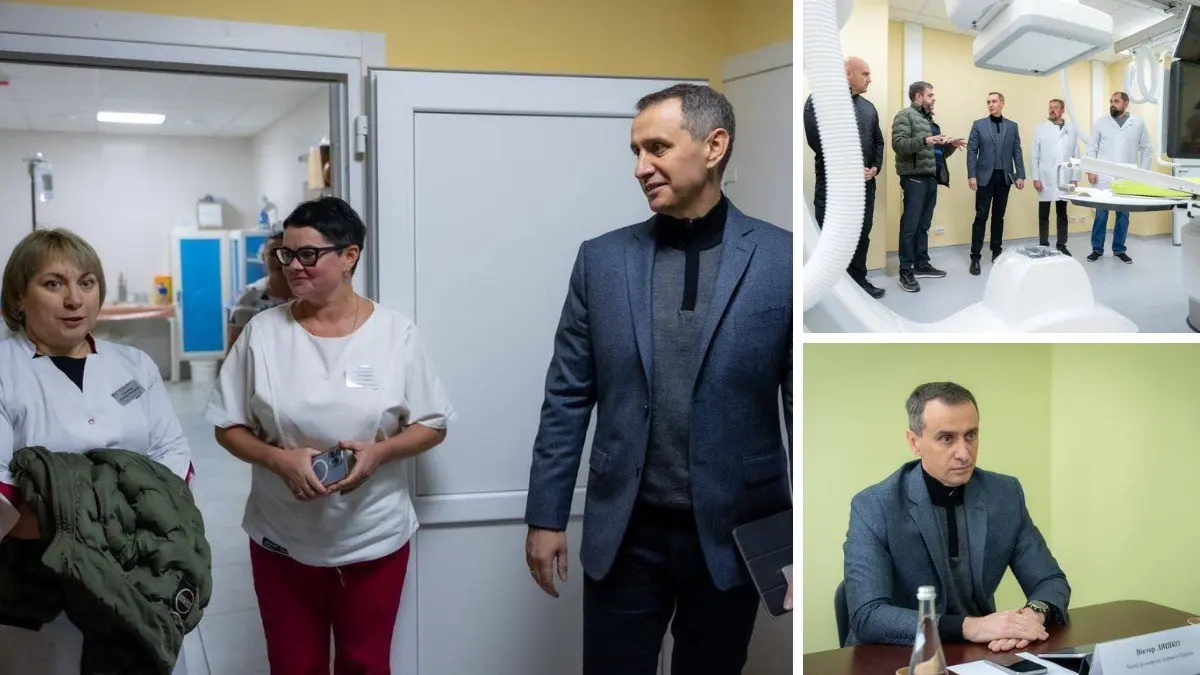 До Нікополя приїхав міністр охорони здоров'я Віктор Ляшко