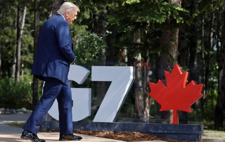 Трамп терміново залишає саміт G7 через кризу на Близькому Сході