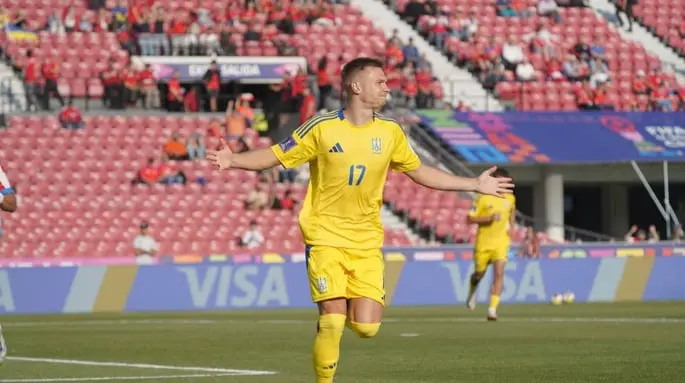 Збірна України U-20 перемогла Парагвай та з першого місця вийшла в 1/8 фіналу ЧС-2025