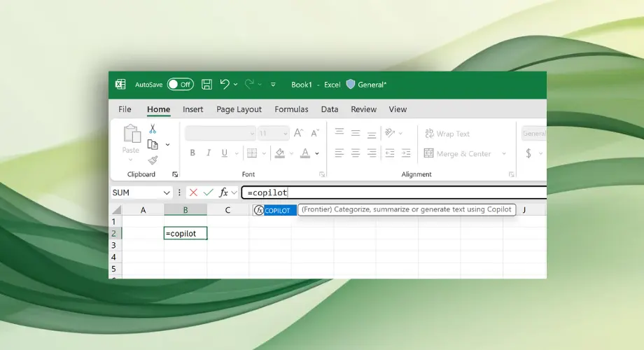 Microsoft інтегрувала Copilot  у Excel