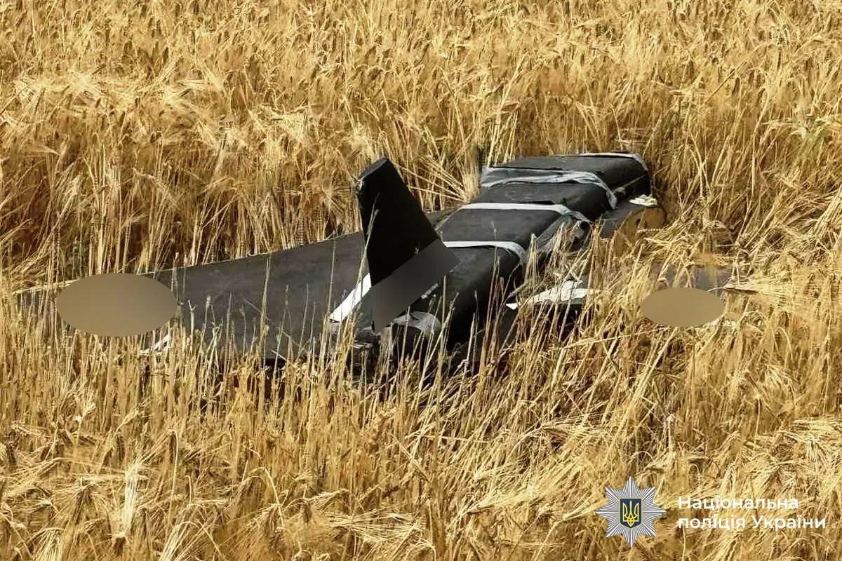 У липні вибухотехніки поліції Вінниччини п’ять разів виїжджали на місця падіння ворожих цілей